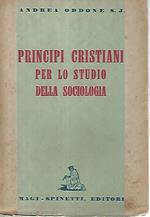 Principi cristiani per lo studio della sociologia