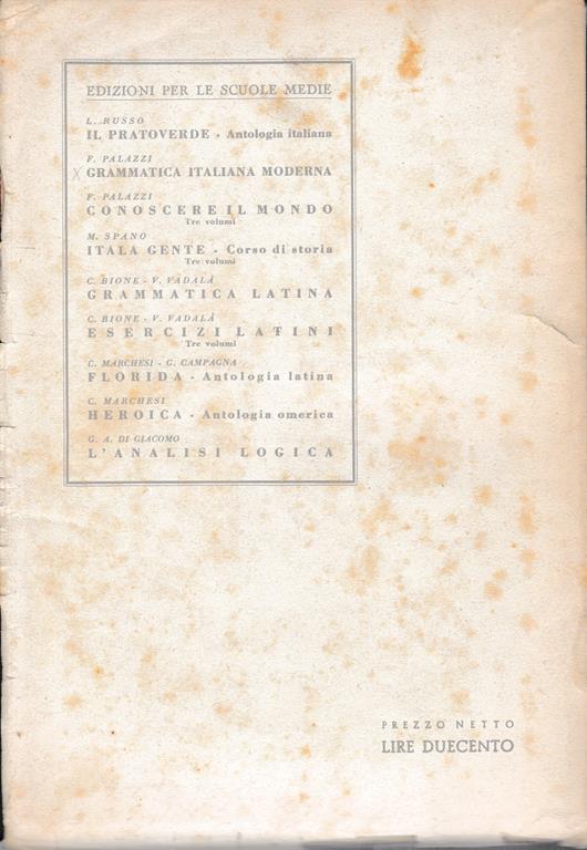 Grammatica Italiana Moderna - Fernando Palazzi - 2