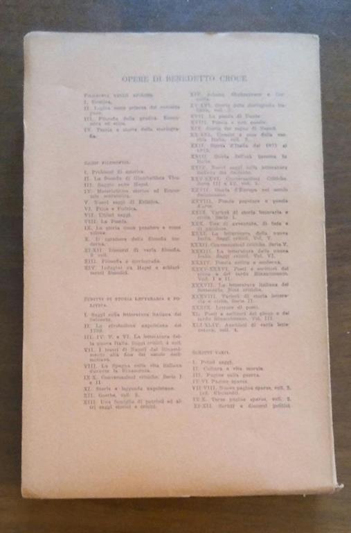 La letteratura italiana del seicento gius.laterza&figli - Benedetto Croce - 2
