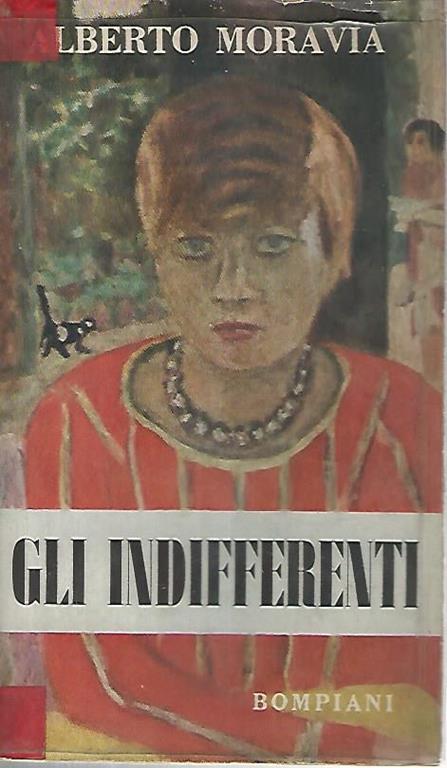 Gli indifferenti - Alberto Moravia - copertina