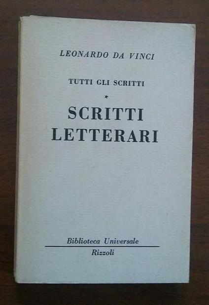 Scritti Letterari - Augusto Marinoni - copertina