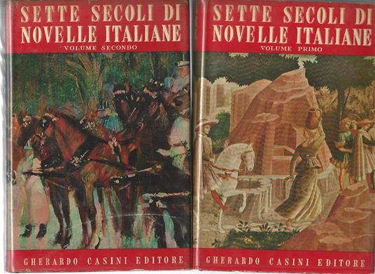 Sette secoli di novelle italiane. Volume 1-2 - copertina