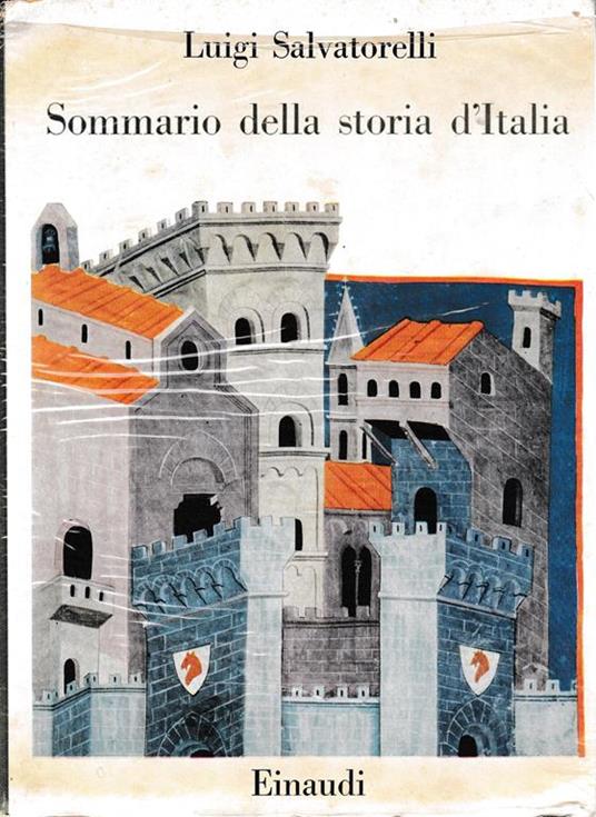 Sommario della storia d'Italia - L. Salvatorelli - copertina