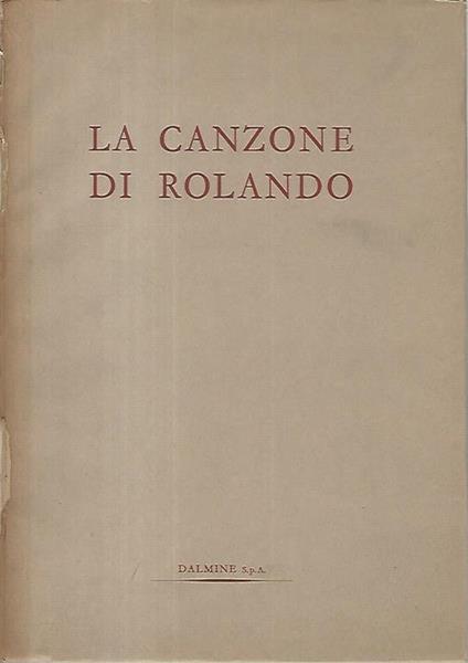 La canzone di Rolando nel Testo di Oxford Ms Digby 23 - copertina