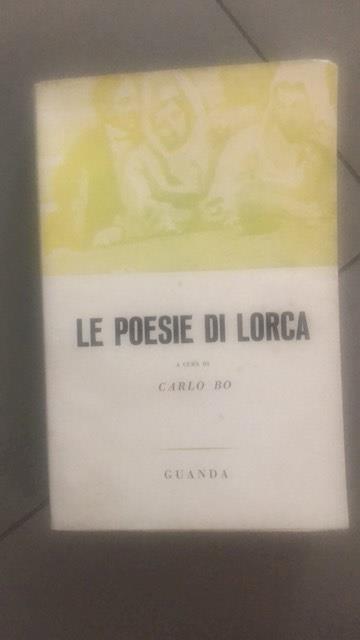 Le poesia di lorca - Carlo Bo - copertina