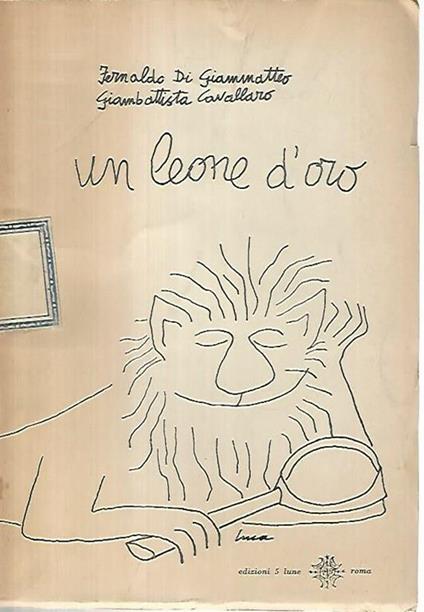 Un leone d'oro - copertina