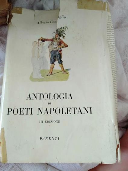 Antologia di poeti napoletani - Alberto Consiglio - copertina