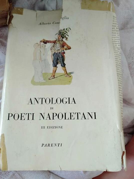 Antologia di poeti napoletani - Alberto Consiglio - copertina