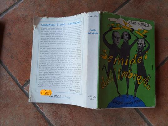 Semidei dell'imbroglio - Bruno Cassinelli - copertina