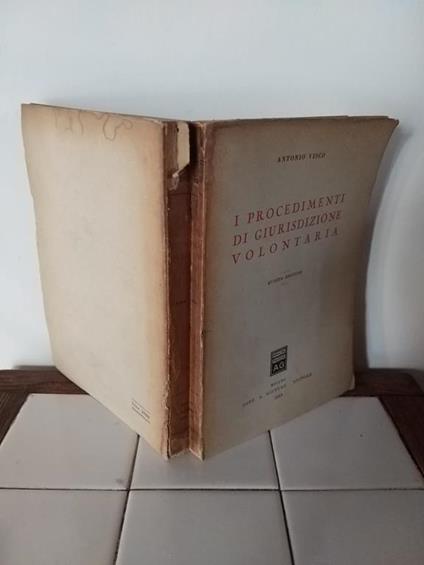 I procedimenti di giurisdizione volontaria - Antonio Visco - copertina