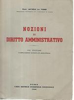 Nozioni di diritto amministrativo