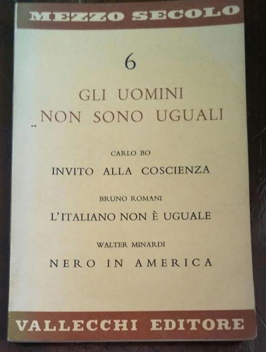 Gli Uomini Non Sono Uguali - copertina