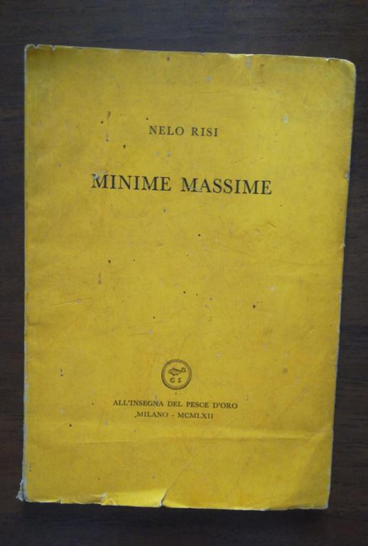 minime e massime - copertina