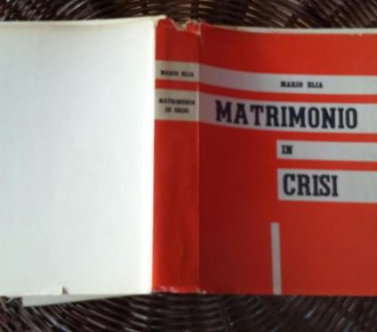 Matrimonio in crisi - Mario Elia - copertina