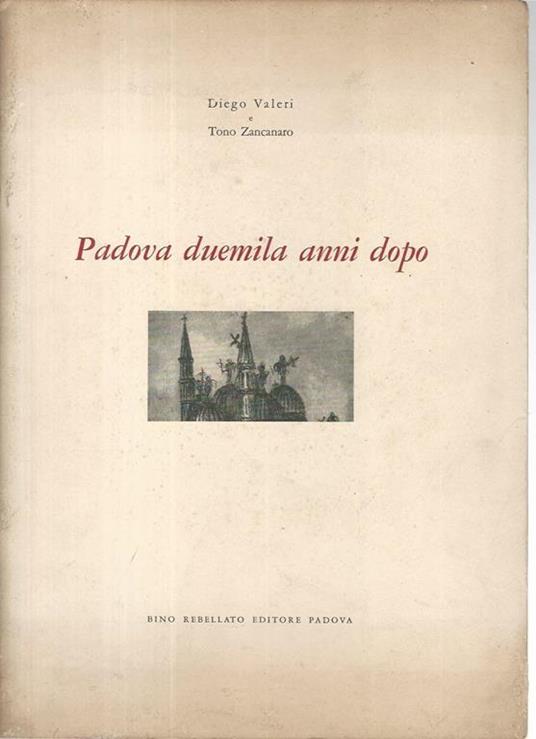 Padova duemila anni dopo - Diego Valeri - copertina