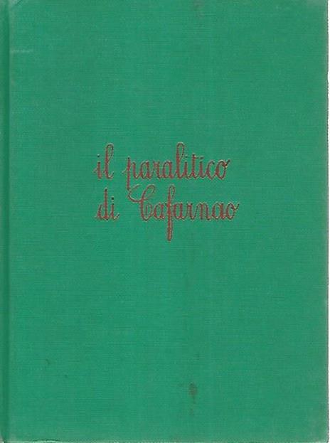 Il paralitico di Cafarnao - copertina