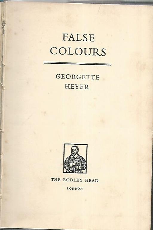 False colours - Georgette Heyer - copertina