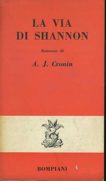 La via di Shannon - A. Joseph Cronin - copertina