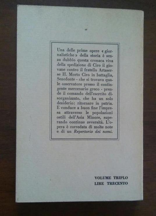 Anabasi - Senofonte - 2