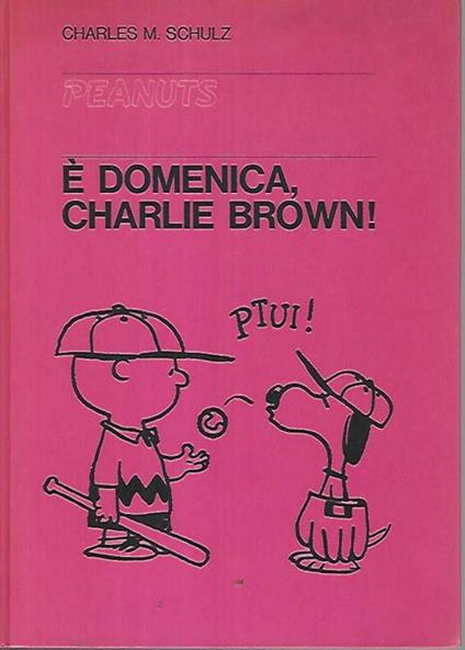 è domenica, Charlie Brown - Charles M. Schulz - copertina
