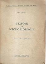 Lezioni di microbiologia. Anno accademico 1967-1968