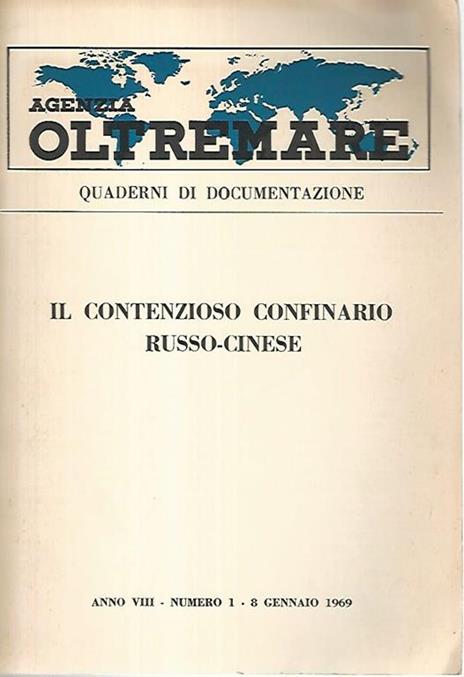 Il contenzioso finanziario russo cinese - copertina