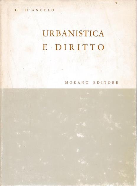 Urbanistica e diritto - Giuseppe D’Angelo - copertina