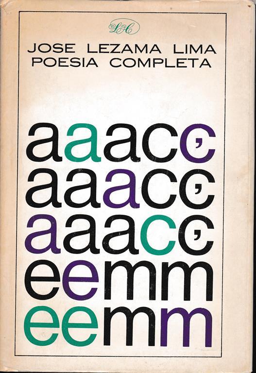 Poesia completa - José Lezama Lima - copertina