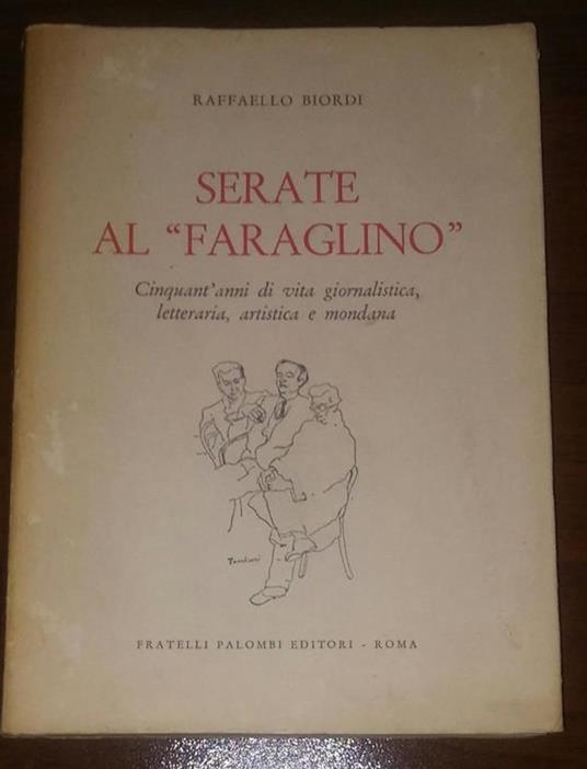 Serate al "Faraglino" - Raffaello Biordi - copertina