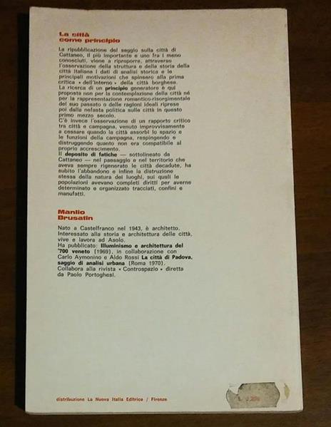 La Citta Come Principio - Carlo Cattaneo - 2