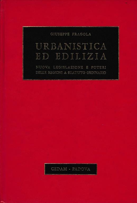 Urbanistica ed edilizia - Giuseppe Fragola - copertina