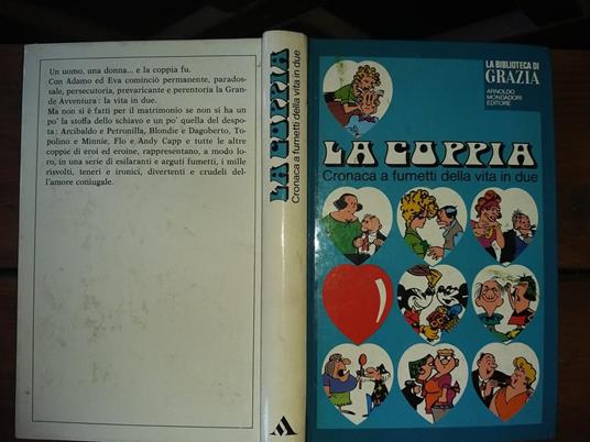 La coppia Cronaca a fumetti della vita in due - Oreste Del Buono - copertina