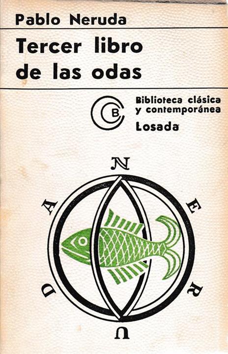 Tercer libro de las odas - Pablo Neruda - copertina