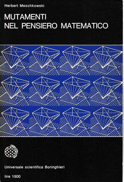 Mutamenti nel pensiero matematico - Herbert Meschkowski - copertina