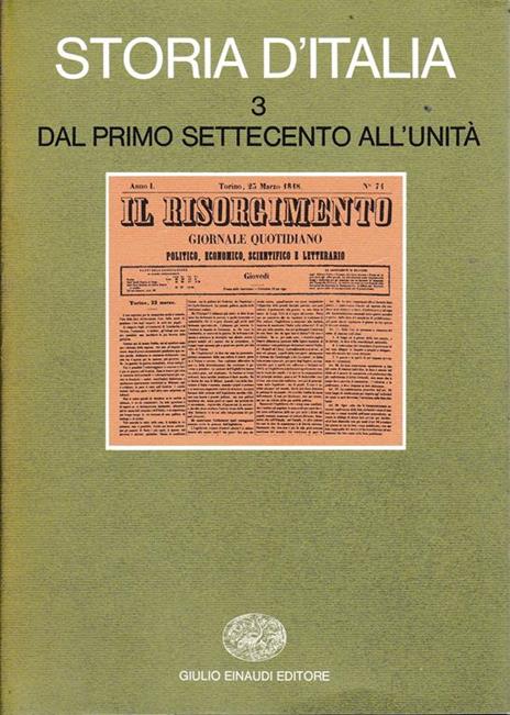 Storia d'Italia - copertina