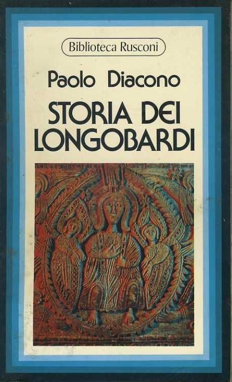Storia dei longobardi - Paolo Diacono - copertina