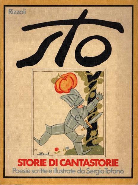 Storie di cantastorie - Sergio Tofano - copertina