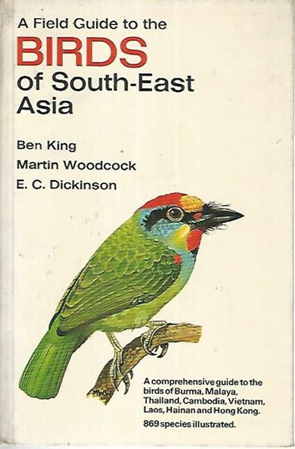 A field guide to the birds of South East Asia - Stephen King - copertina