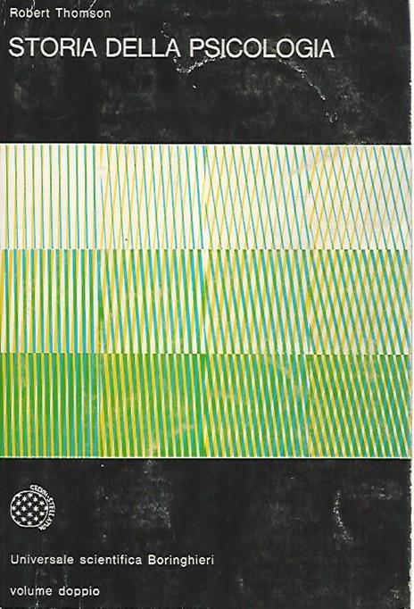 Storia della psicologia - Robert Thomson - copertina