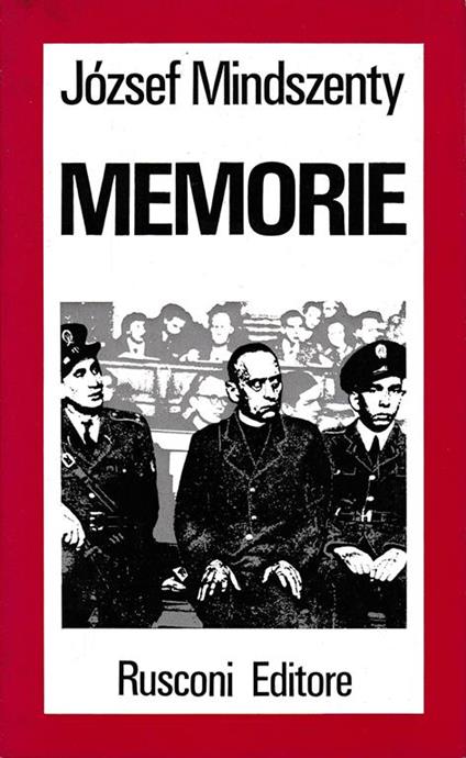 Memorie - József Mindszenty - copertina