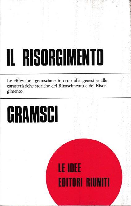 Il Risorgimento - Antonio Gramsci - copertina