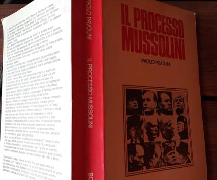 Il processo Mussolini - Paolo Pavolini - copertina