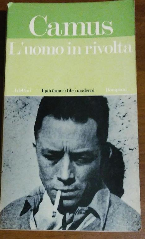 L' Uomo In Rivolta - Albert Camus - copertina