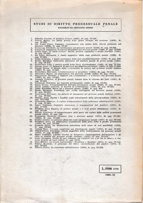 La riapertura dell'istruzione - Piero Ferrua - 2