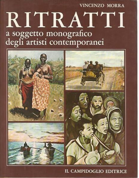 Ritratti a soggetto monografico degli artisti contemporanei - Vincenzo Morra - copertina