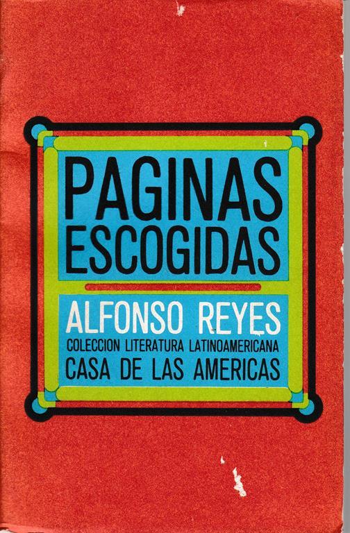 Paginas escogidas - Alina Reyes - copertina