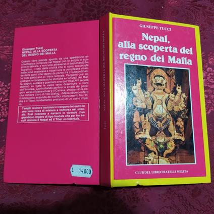Nepal:alla scoperta del regno dei Malla - Giuseppe Tucci - copertina