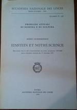 Einstein Et Notre Science