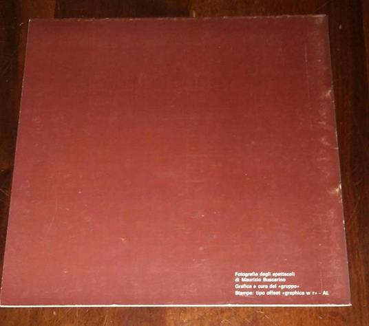 Cooperativa Teatrale Direzione Collettiva Il Gruppo Il Concerto - Renzo Rosso - 2