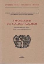 I regolamenti del Collegio Nazareno